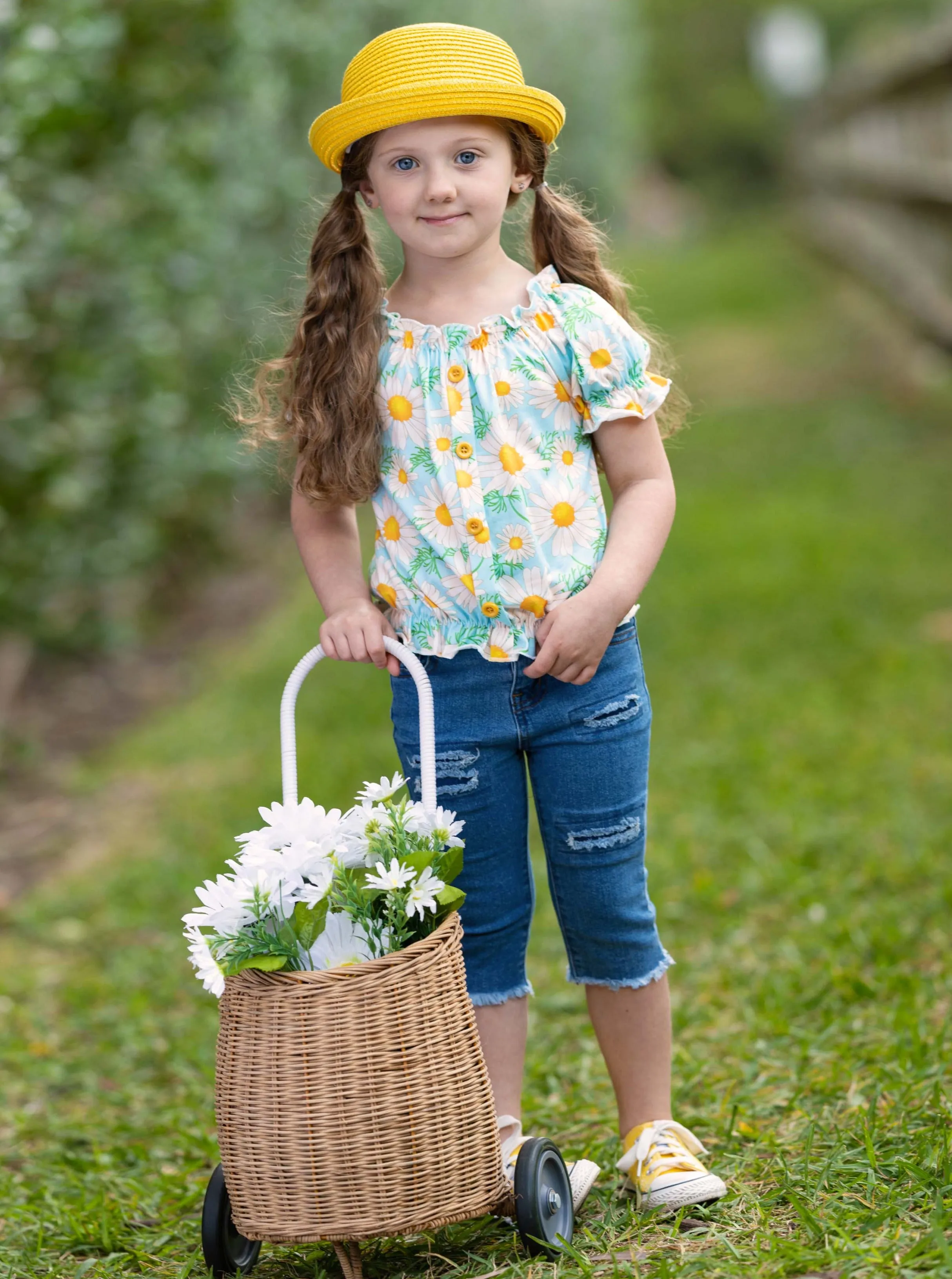 Dapper Daisy Denim Set