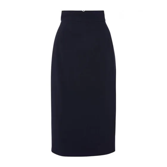 Donella Wool Crepe Skirt