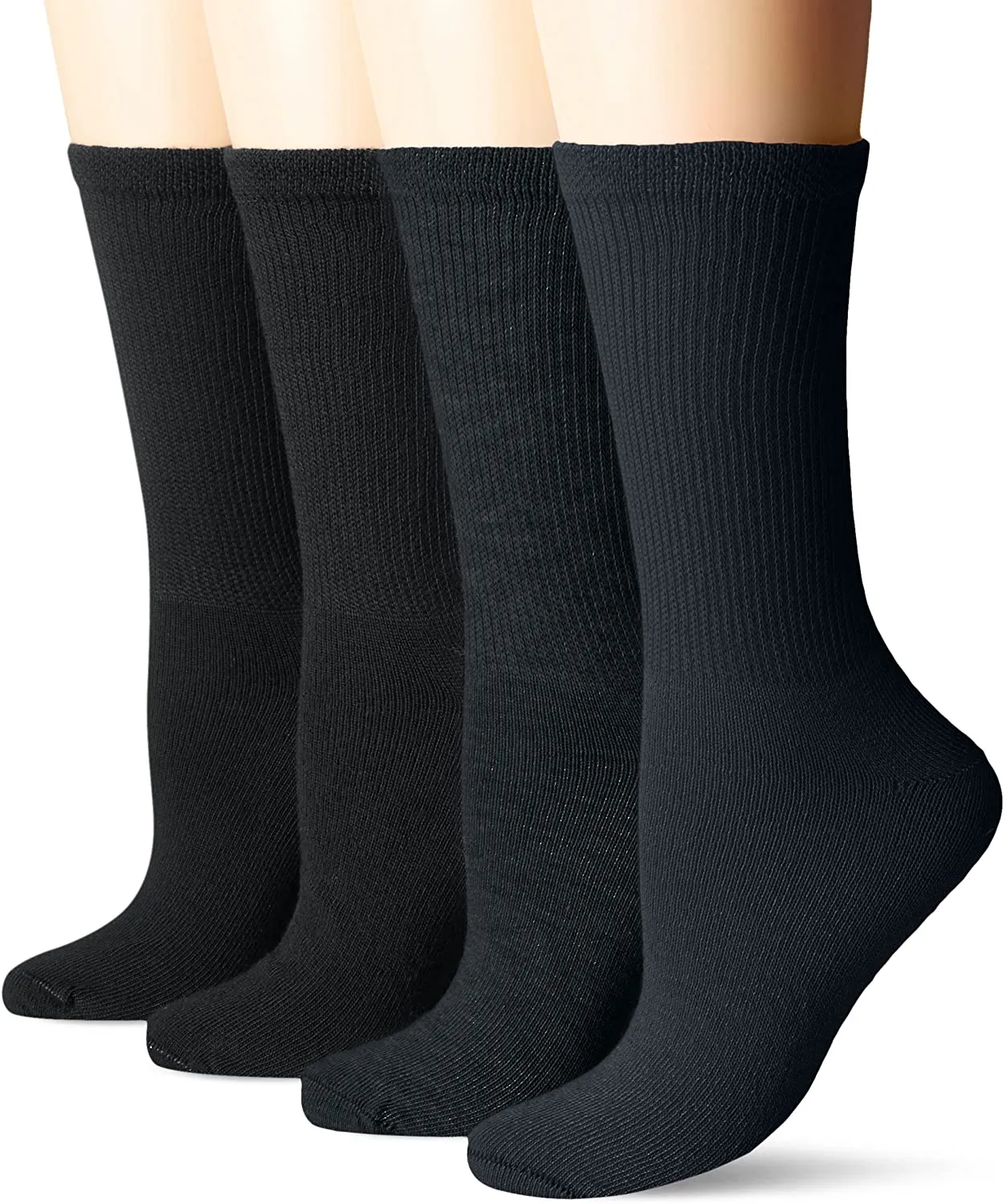 Dr Scholl's Men's Diabetes & Circulatory Quarter Socks 4 Pair