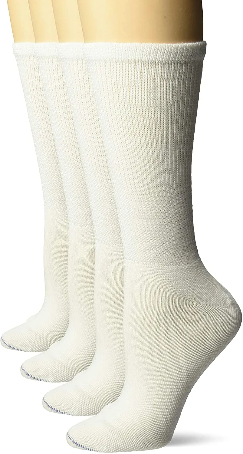 Dr Scholl's Men's Diabetes & Circulatory Quarter Socks 4 Pair