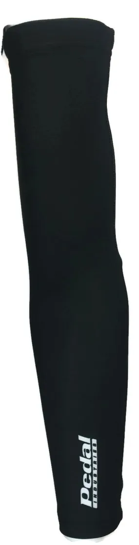 Euro PEDAL ARM WARMERS - BLACK closeout