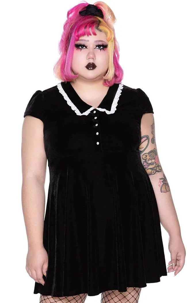 Every Mourning Collar Dress