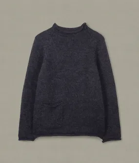 Fisherman Sweater, Charcoal