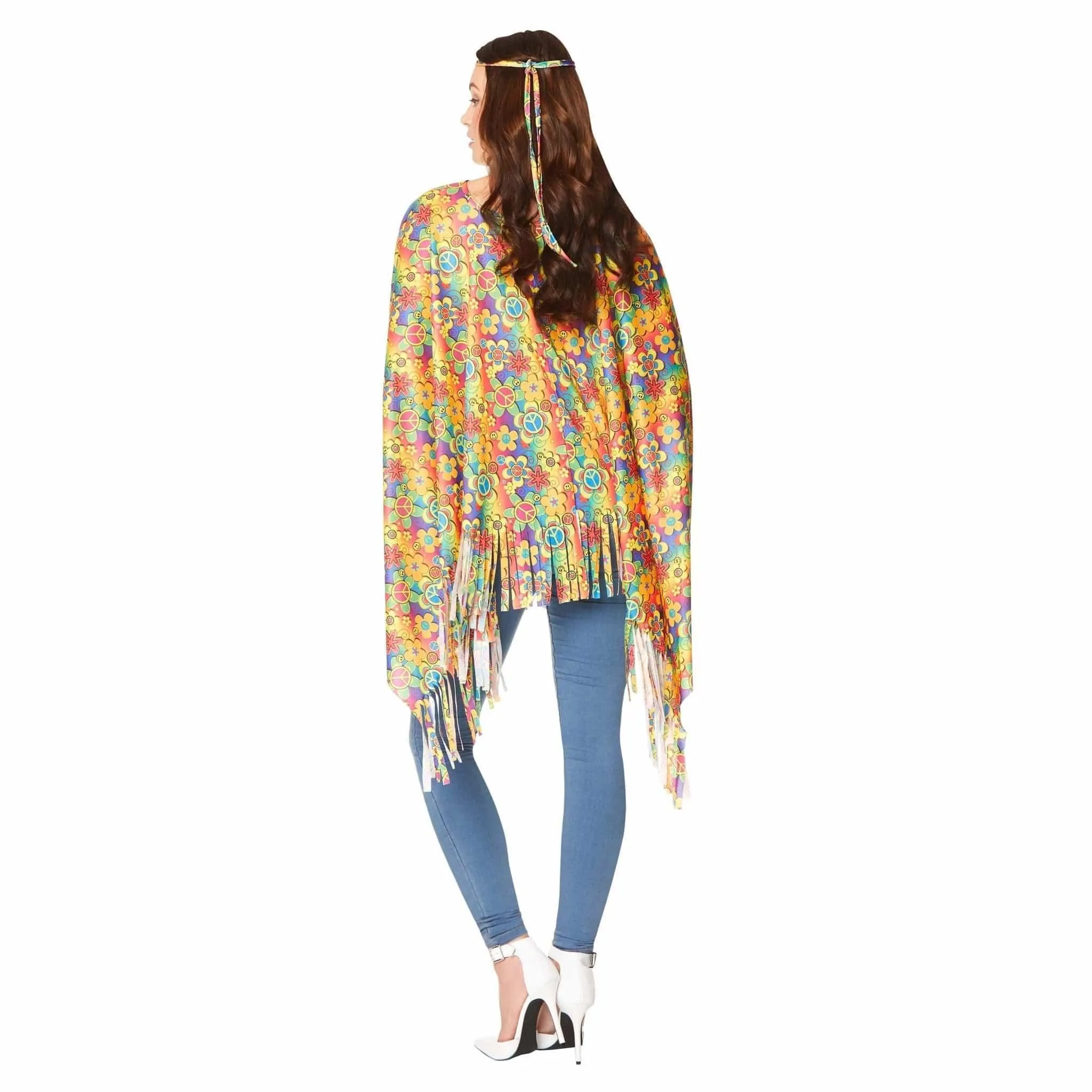 Flower Power Poncho - Buy Online Only