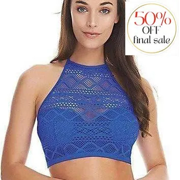 Freya Sundance Highneck Crop Top AS3973