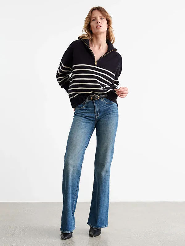 Ganze Sweater in Dark Navy/Stripe