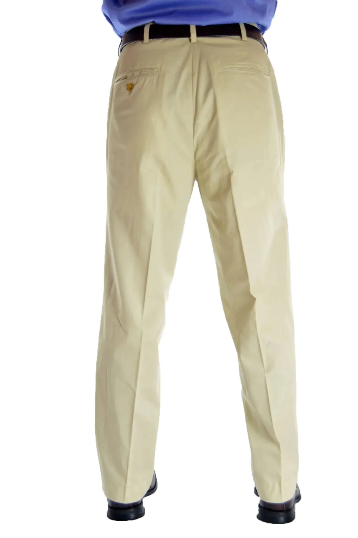 Georgia Cotton Gabardine Pants - Khaki