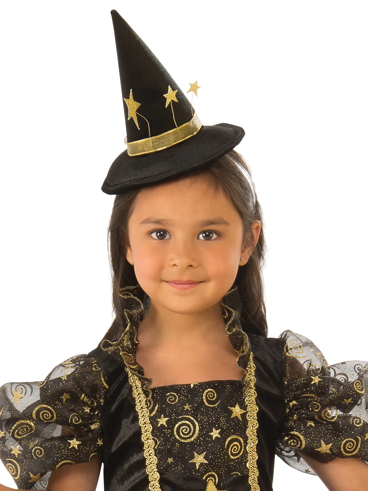 GOLDEN STAR WITCH COSTUME, CHILD