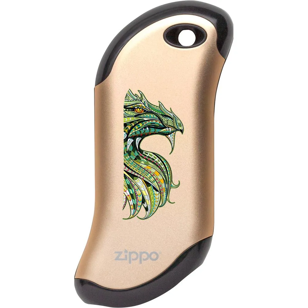 Green Dragon: HeatBank<sup>®</sup> 9s Rechargeable Hand Warmer