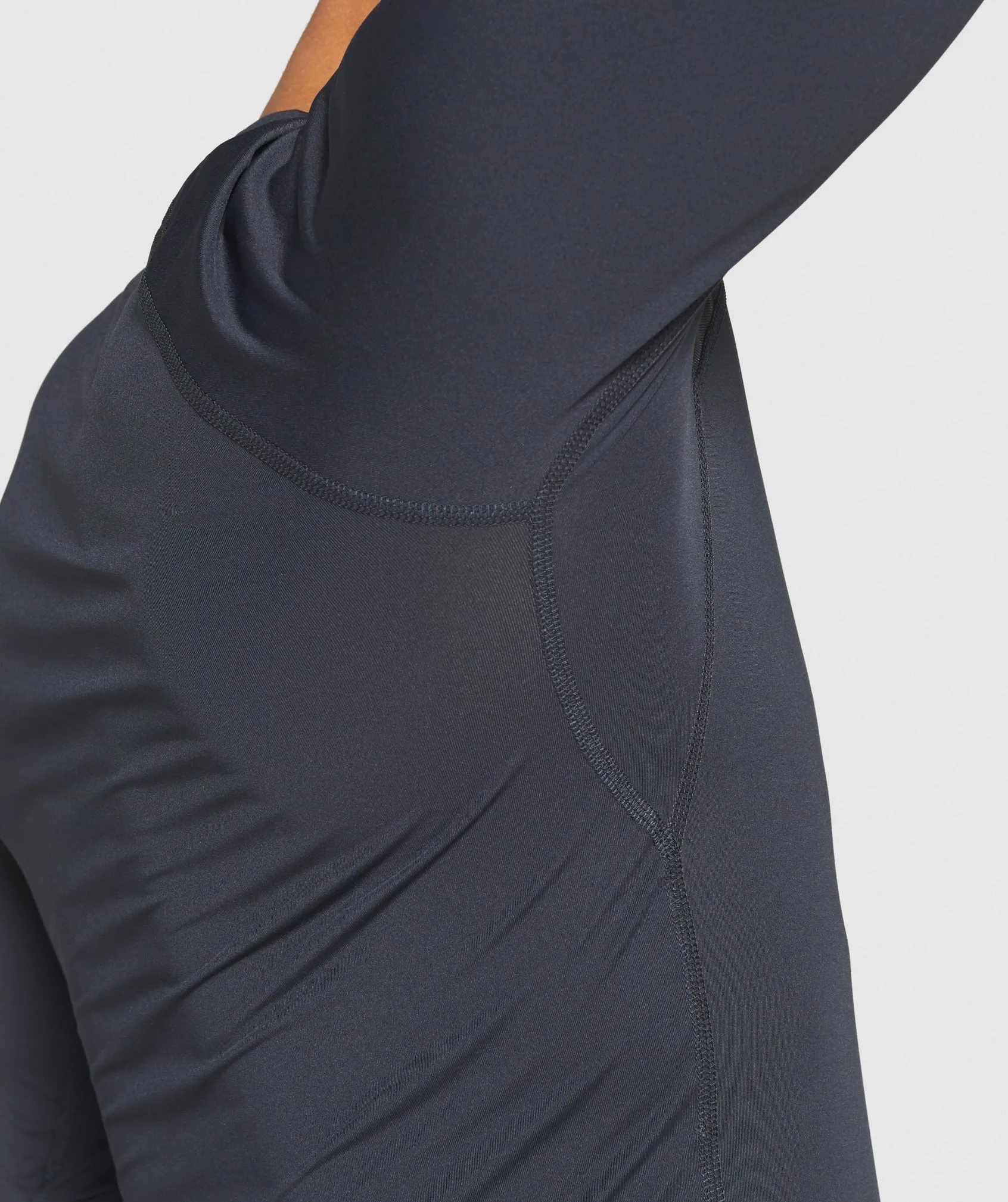 Gymshark Combat Long Sleeve Rashguard - Black