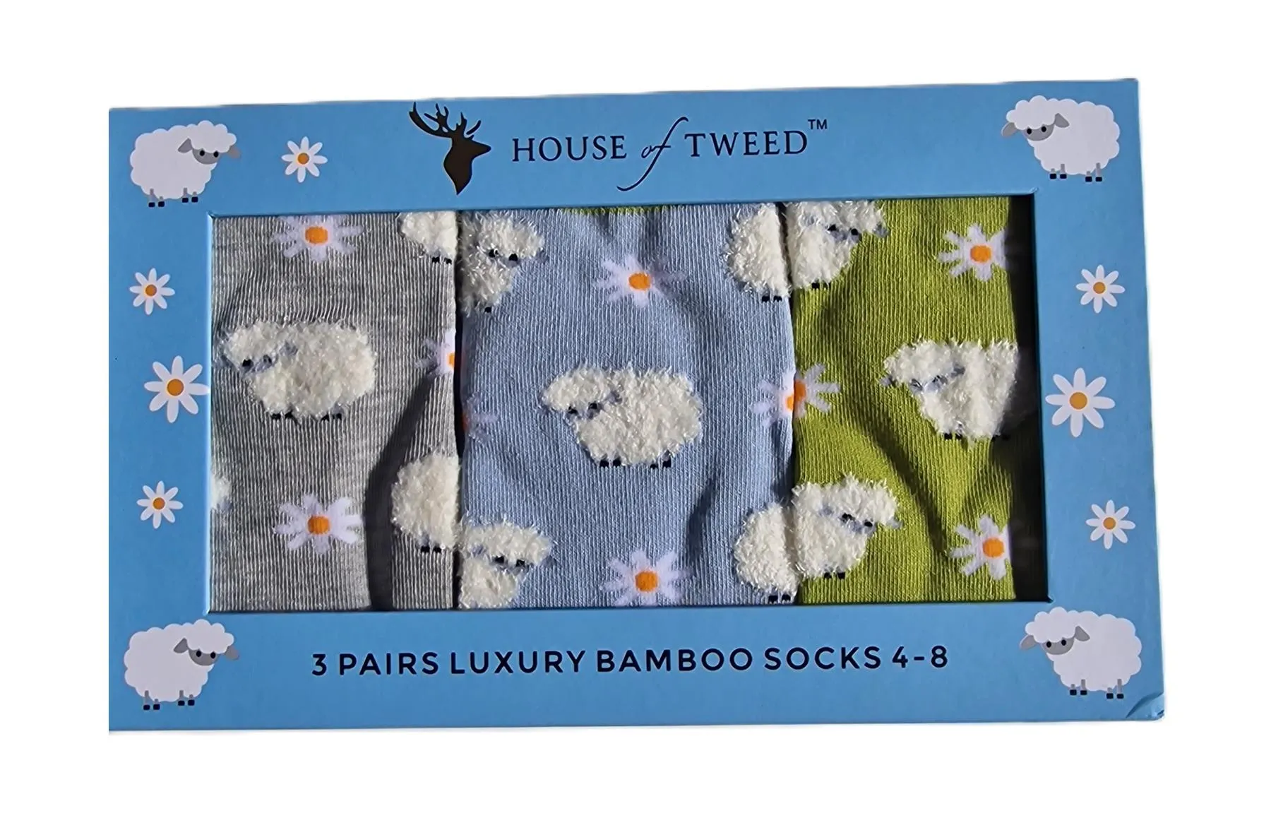 House of Tweed Luxury Ladies Bamboo Gift Novelty Socks