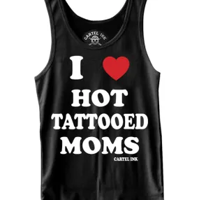 I Love Hot Tattooed Moms Men's Tank Top