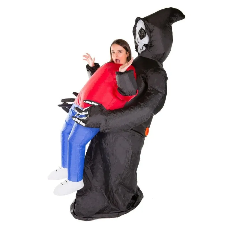 Inflatable Grim Reaper Costume - Bodysocks