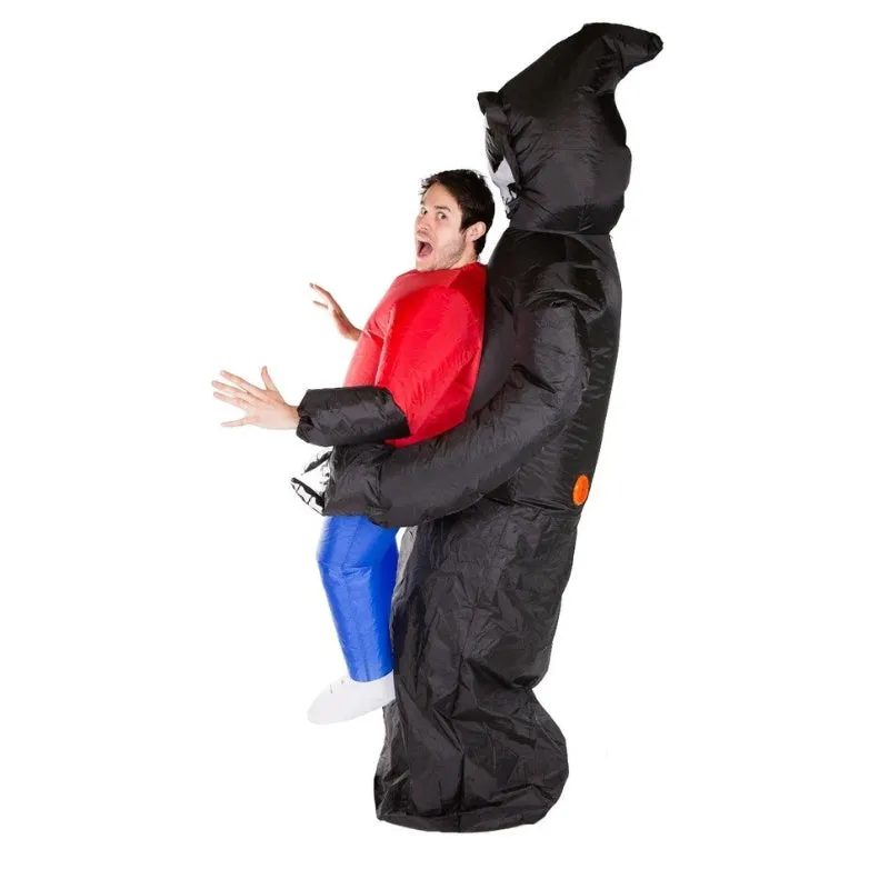 Inflatable Grim Reaper Costume - Bodysocks