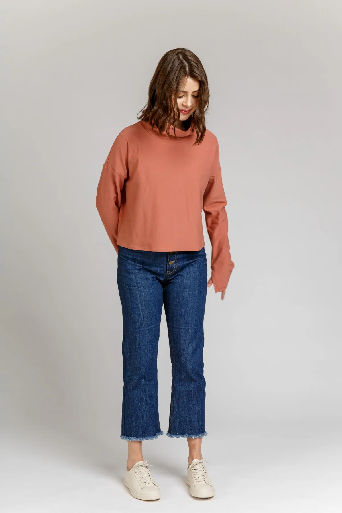 Jarrah Sweater - Sewing Pattern | Megan Nielsen