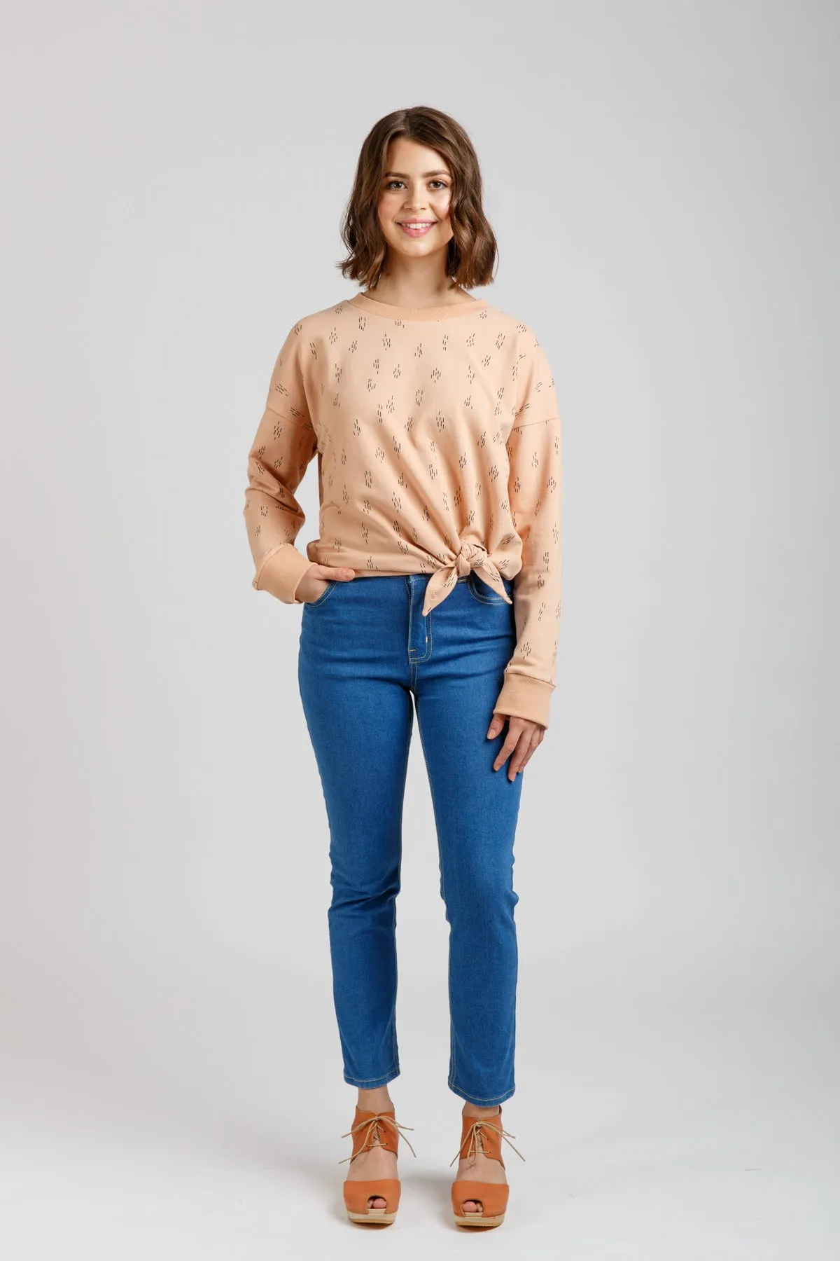 Jarrah Sweater - Sewing Pattern | Megan Nielsen