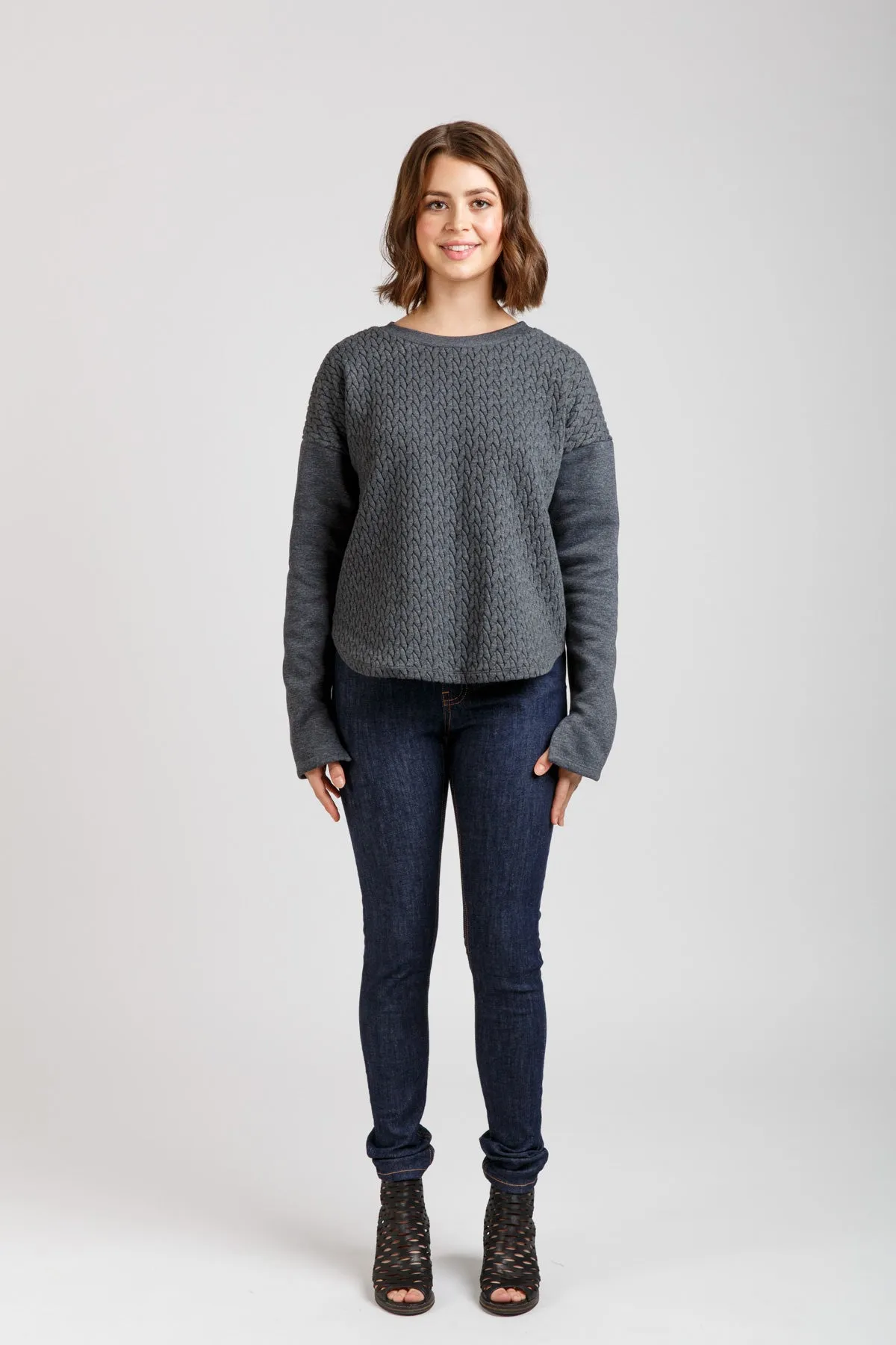 Jarrah Sweater - Sewing Pattern | Megan Nielsen