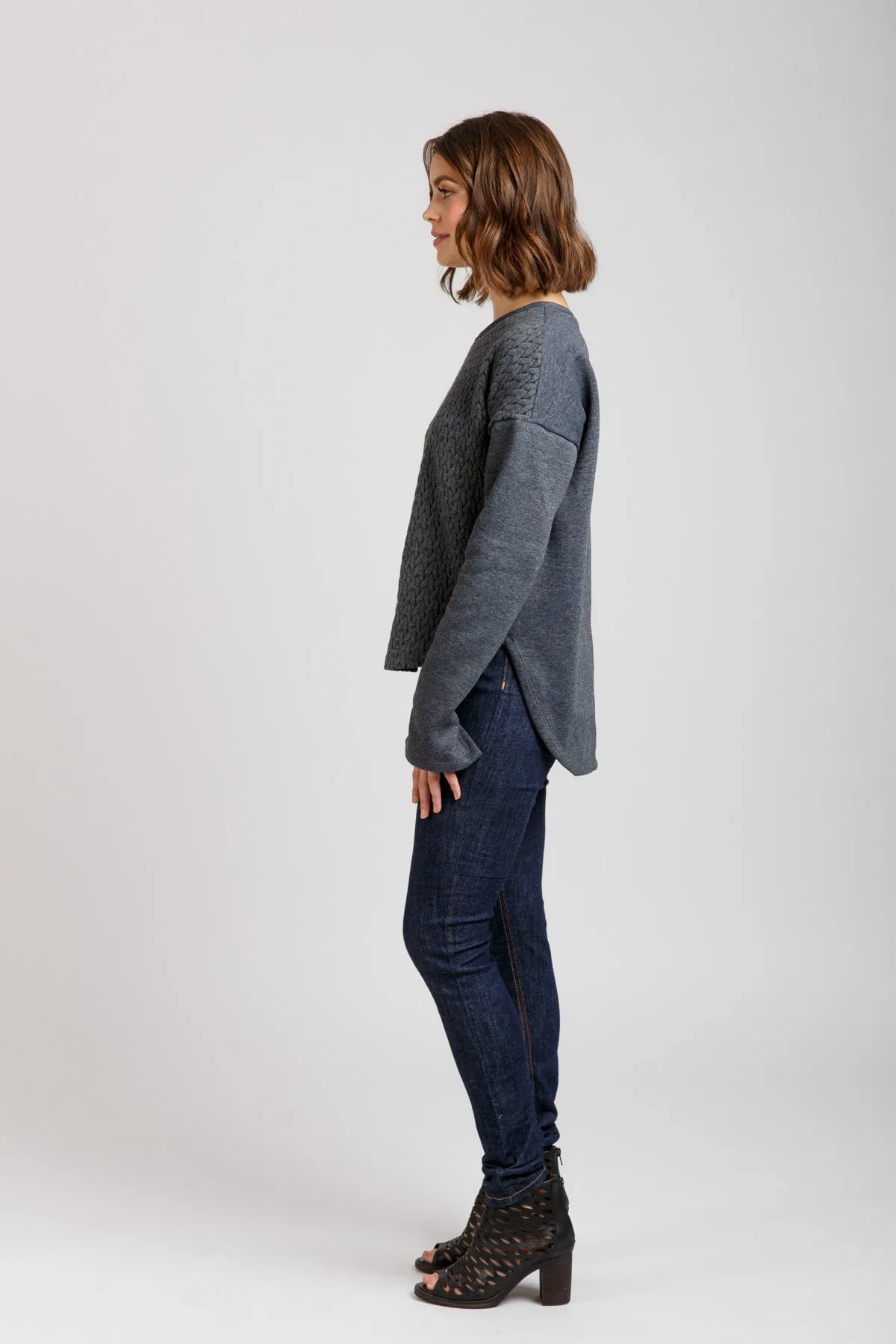 Jarrah Sweater - Sewing Pattern | Megan Nielsen