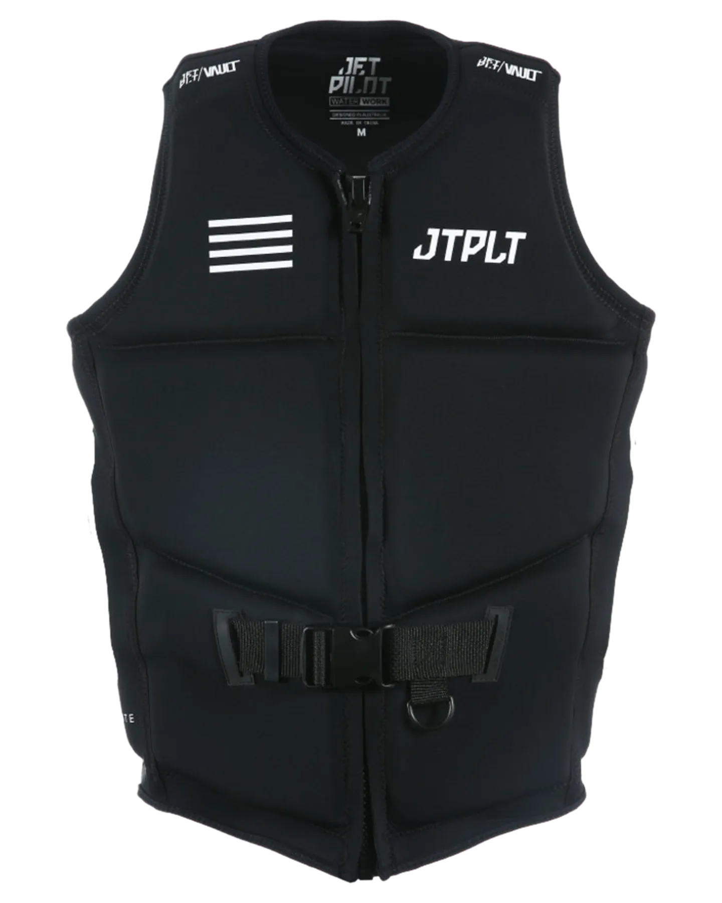 Jetpilot Vault Men's F/E Neo Vest Dual - Black/White - 2024