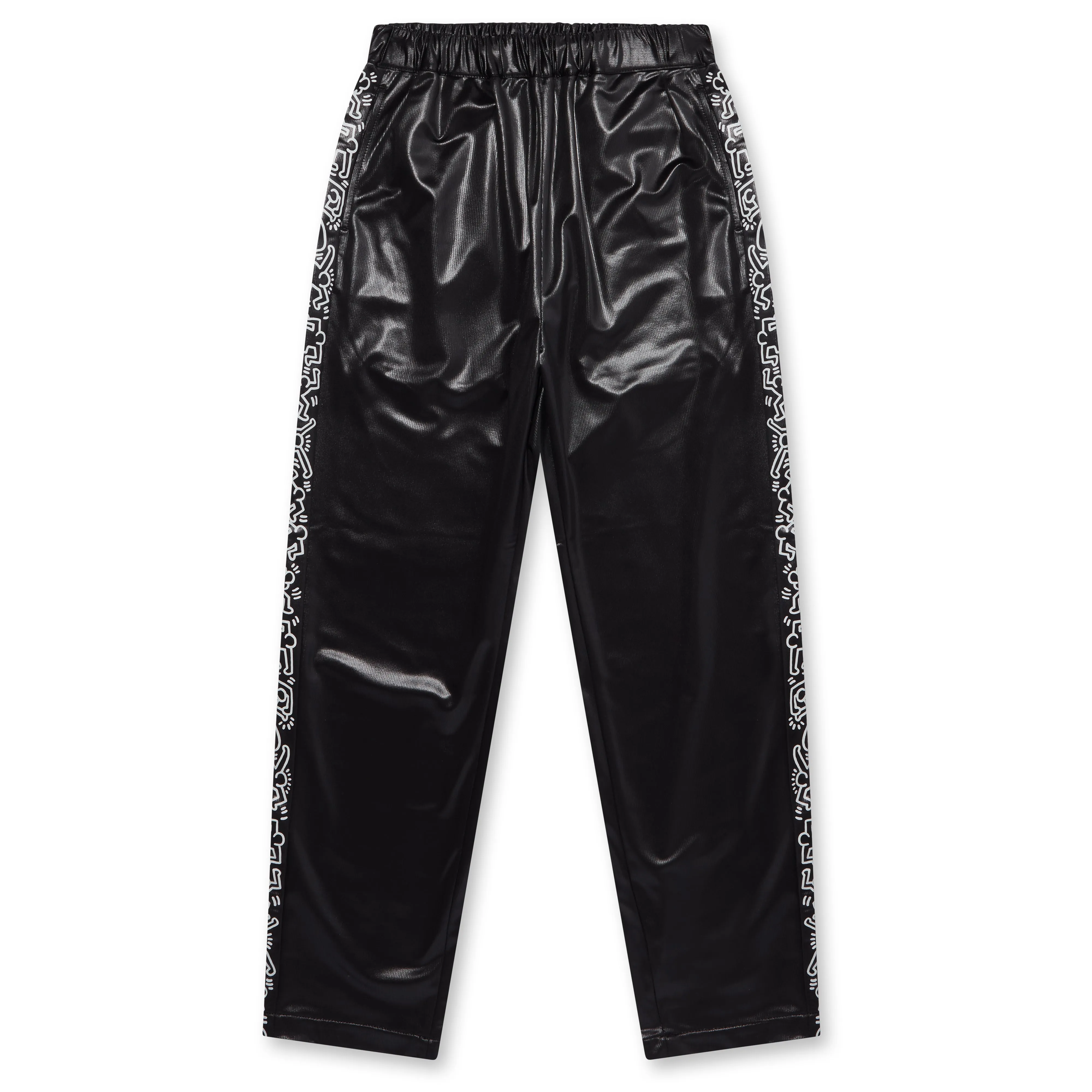 Junya Watanabe MAN - Keith Haring Polyester Corduroy Pants - (Black)