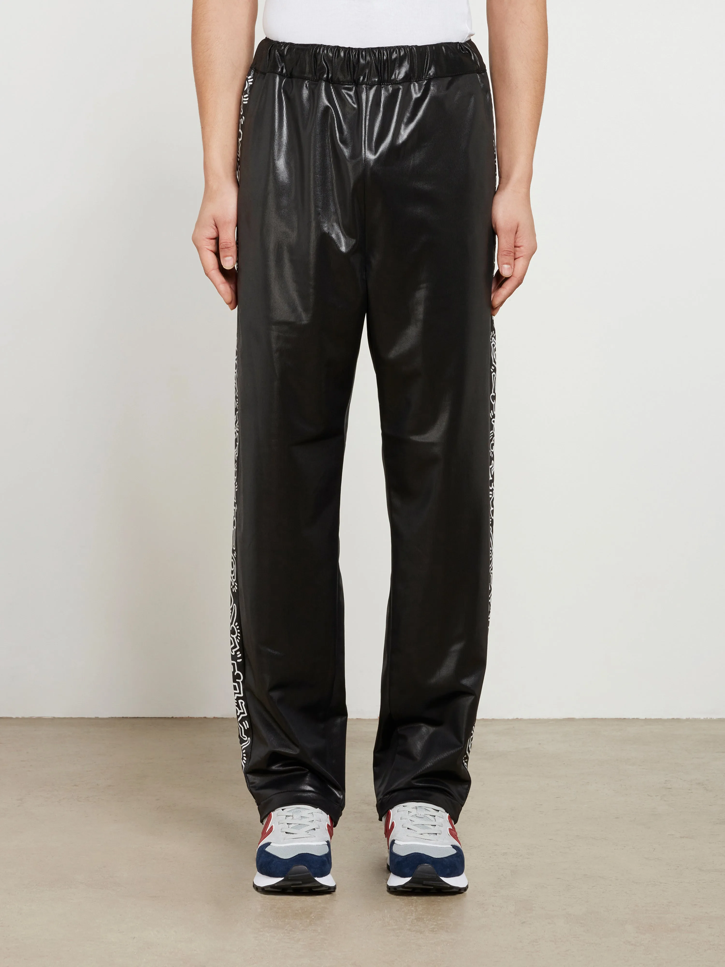 Junya Watanabe MAN - Keith Haring Polyester Corduroy Pants - (Black)