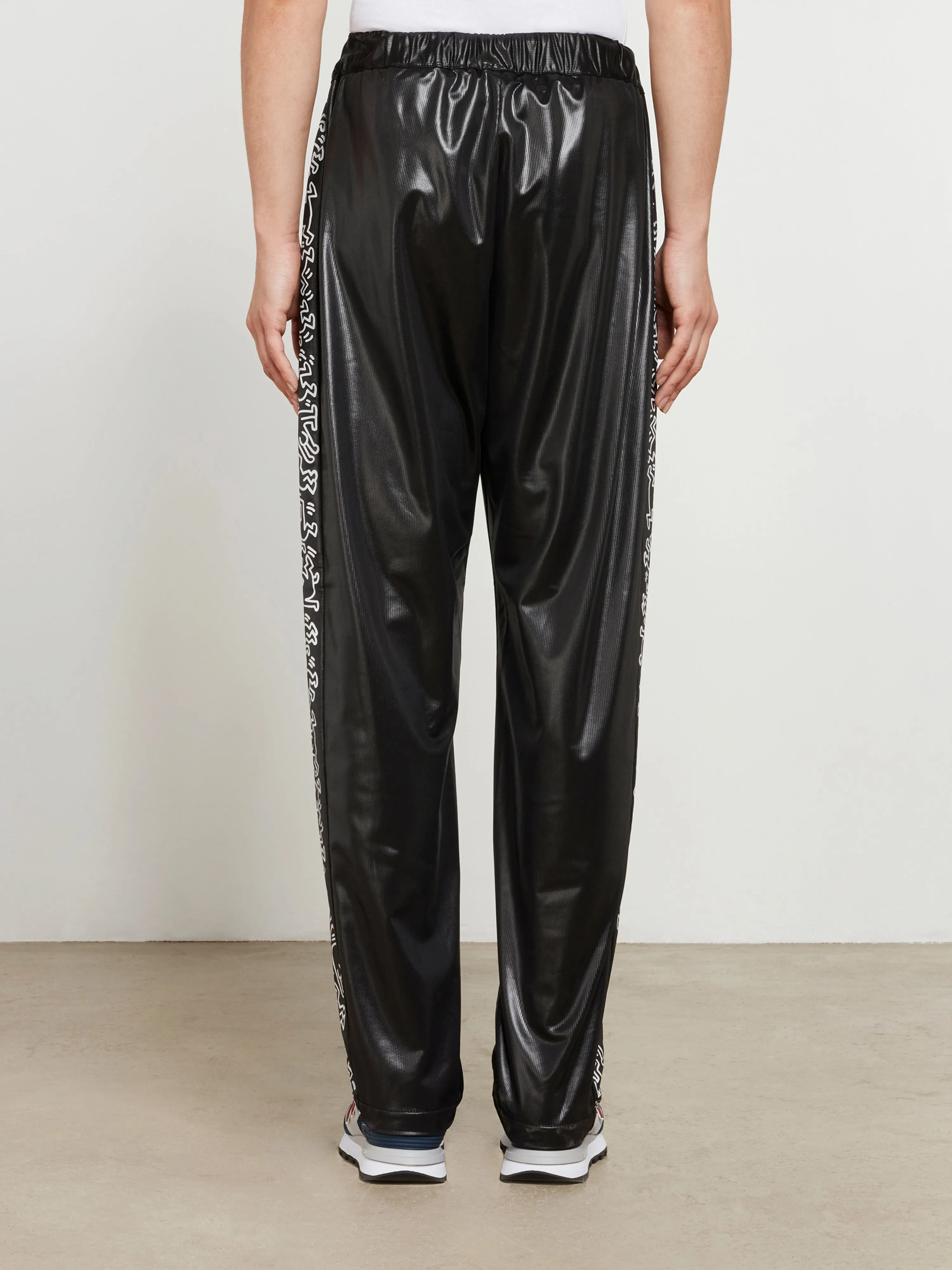 Junya Watanabe MAN - Keith Haring Polyester Corduroy Pants - (Black)