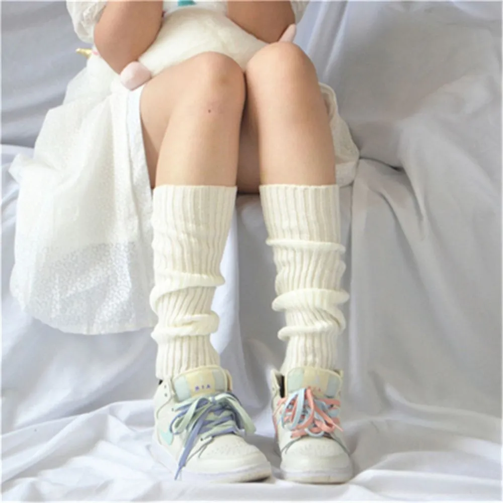 Kawaii Cute Knitted Leg Warmers