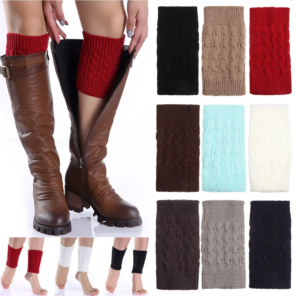 Kawaii Cute Knitted Leg Warmers