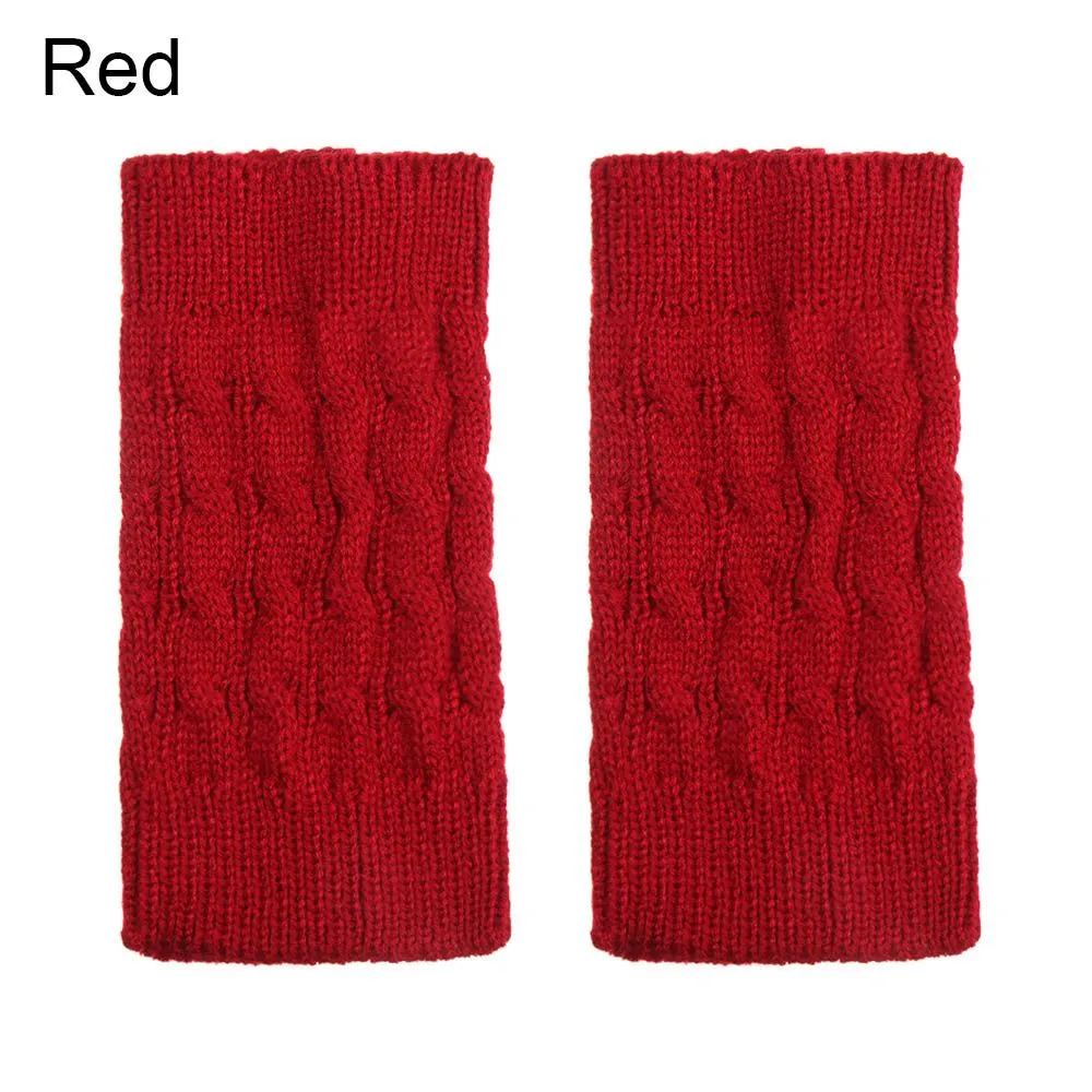 Kawaii Cute Knitted Leg Warmers