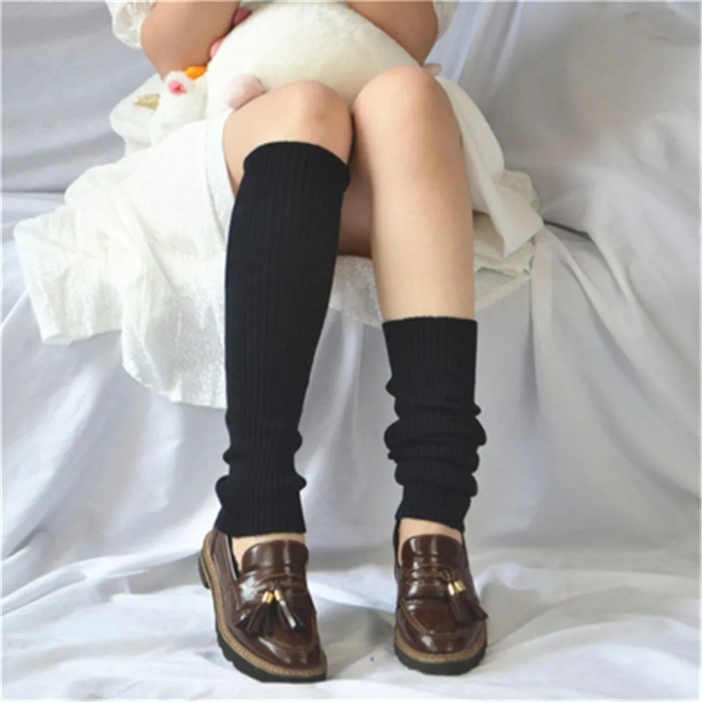 Kawaii Cute Knitted Leg Warmers