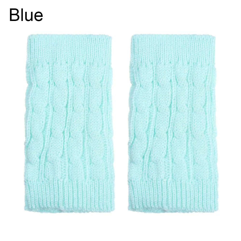 Kawaii Cute Knitted Leg Warmers