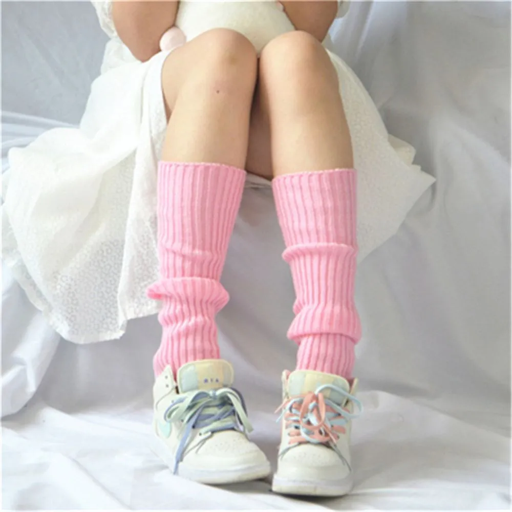 Kawaii Cute Knitted Leg Warmers