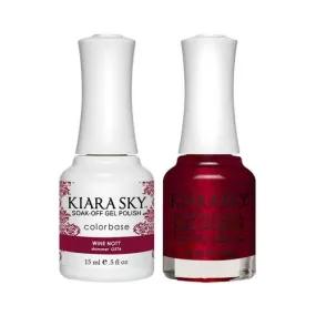 Kiara Sky Classic Gel & Polish Duo - #576 Wine Not?