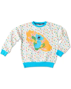 Kip & Co x Ken Done Critter Party Organic Cotton Sweater