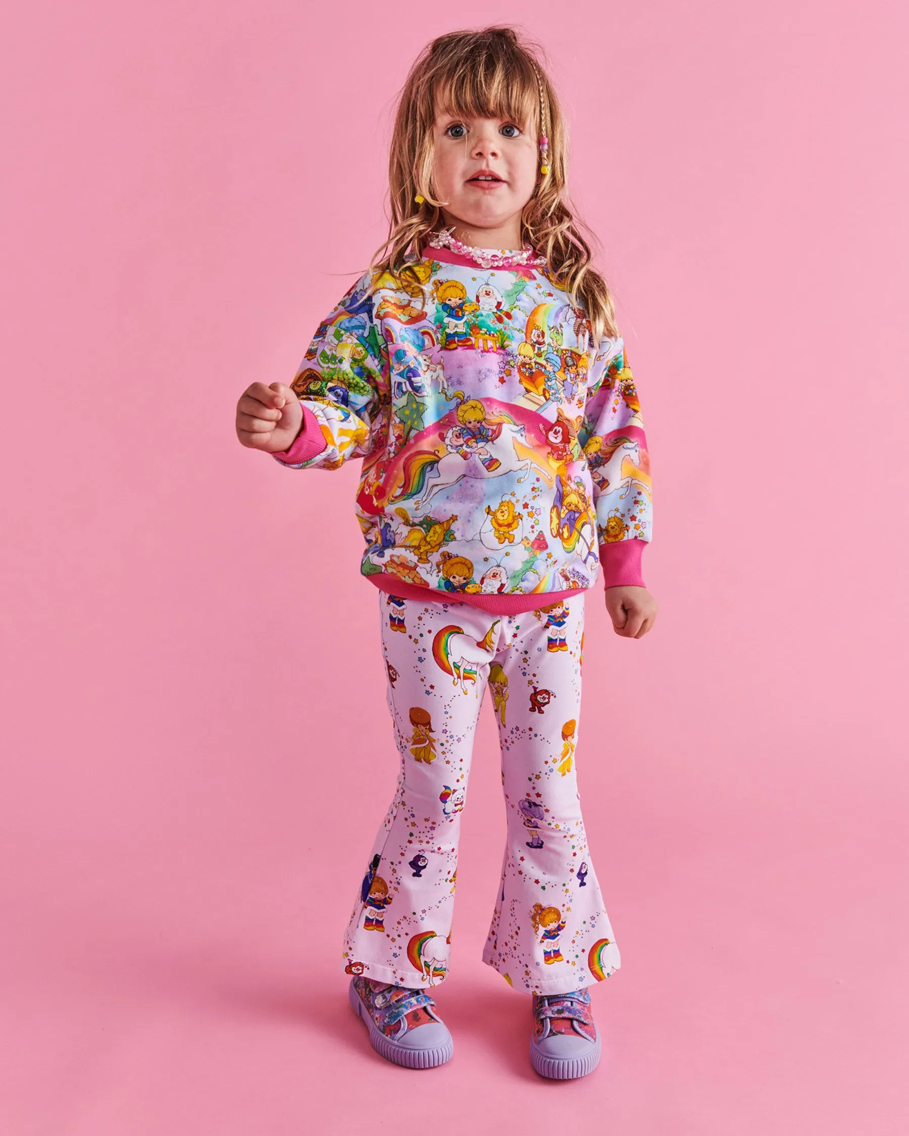 Kip & Co x Rainbow Brite Brite Side Organic Cotton Sweater