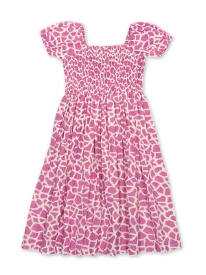 Kite Giraffe Shirred Dress