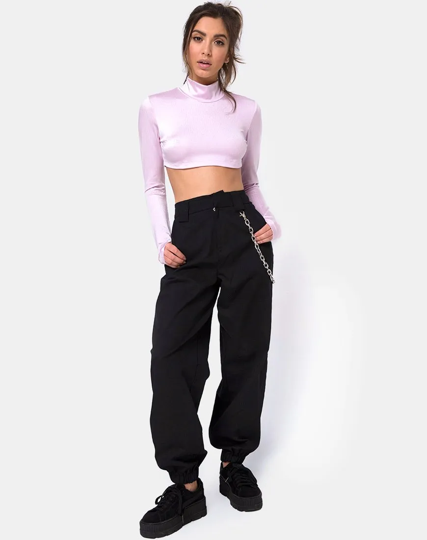 Laretta Crop Top in Lilac