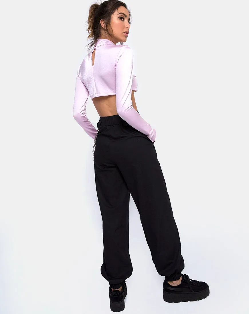 Laretta Crop Top in Lilac