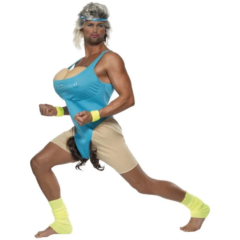 Lets Get Physical Work Out Men's Costume