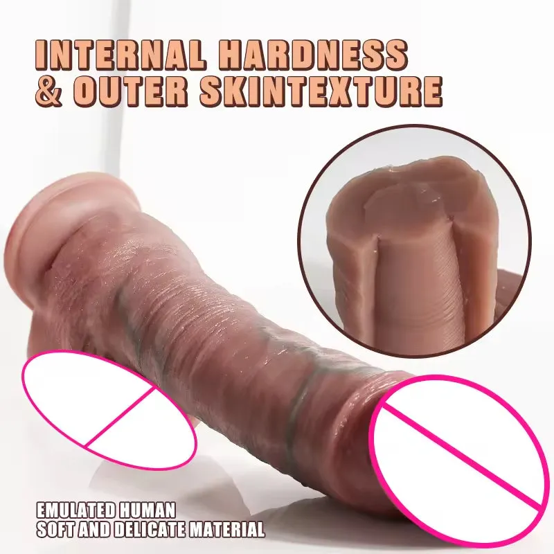 Lifelike Realistic Dildos Butt Plug - Big Suction Cup Silicone Fake Penis Female Sex Toy