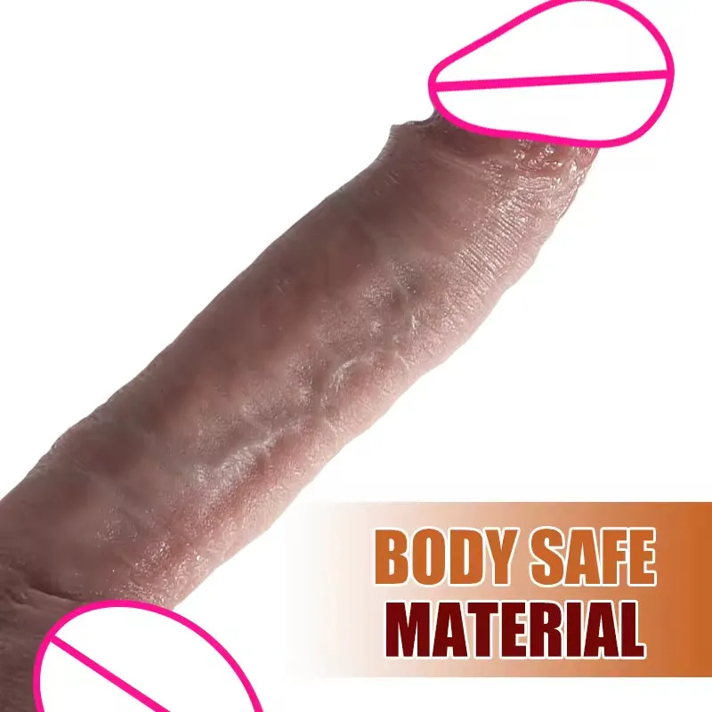 Lifelike Realistic Dildos Butt Plug - Big Suction Cup Silicone Fake Penis Female Sex Toy