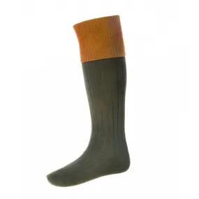 Lomond Socks - Ochre by House of Cheviot