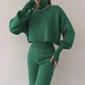 Loose Top And Trousers Set