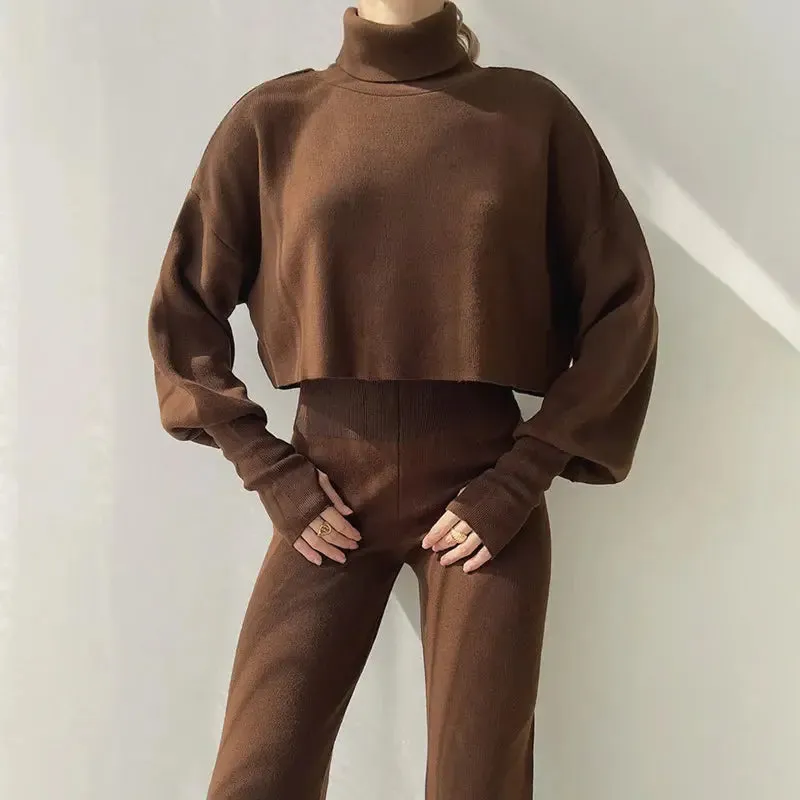 Loose Top And Trousers Set