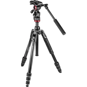 Manfrotto MVKBFR-LIVE Befree Live Fluid Video Head with Befree Aluminum Tripod Kit