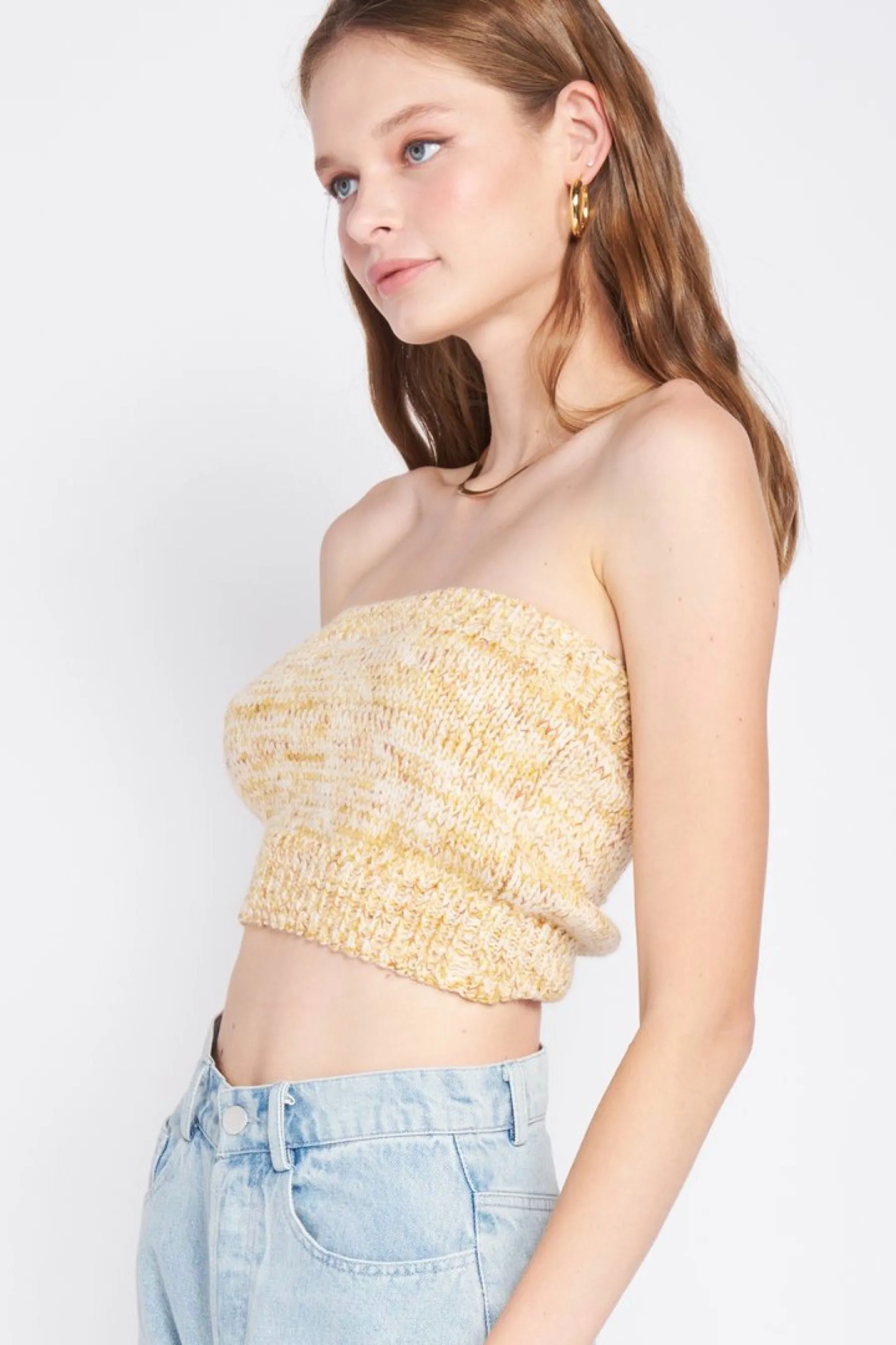 Marled Alice Tube Top