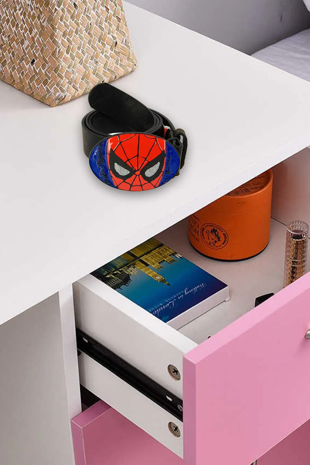 Marvel Spiderman Buckle Belt-110 CM -One Size