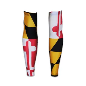 Maryland Flag / Arm Warmers