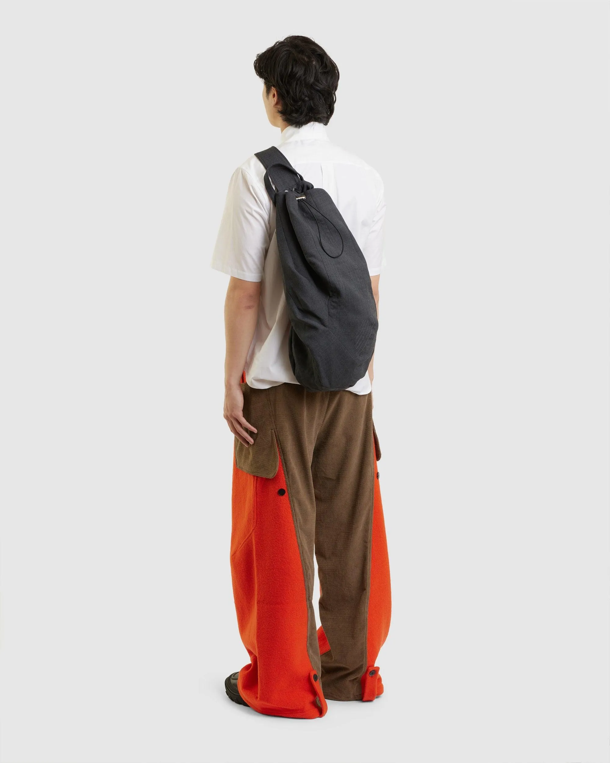 Meno Trouser Tangerine/Lichen Green