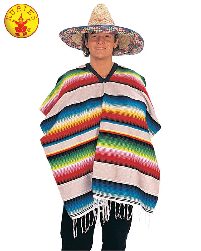 MEXICAN PONCHO, ADULT